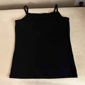 H&M Sleek Black Camisole Top, Kids size 8-10